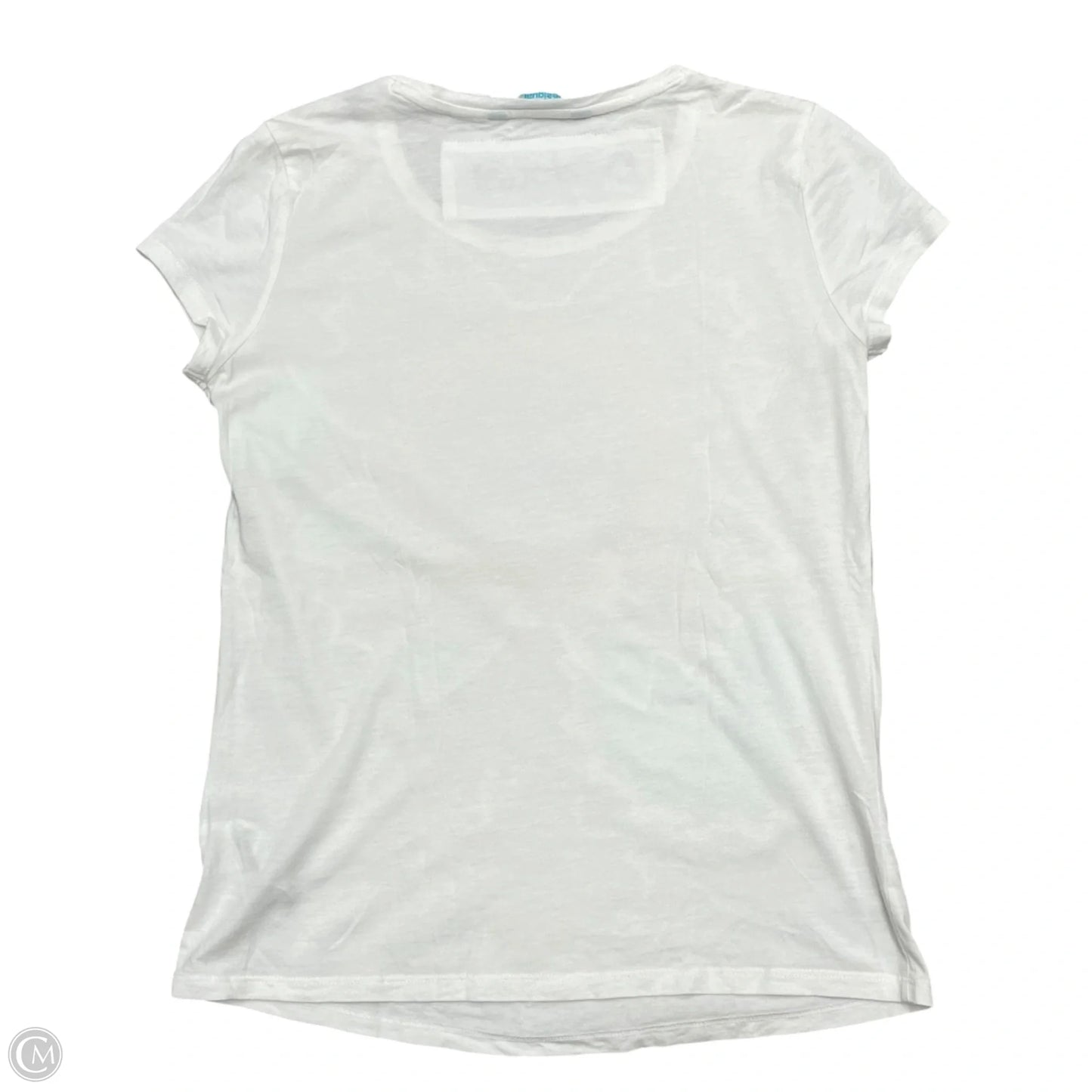 Top Short Sleeve By Desigual In White, Size: S