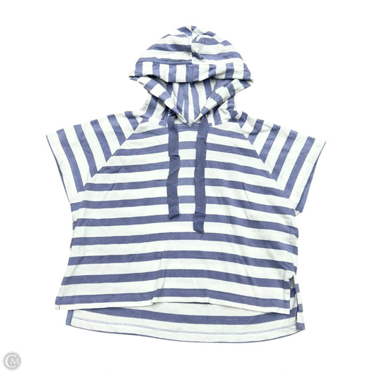 Top Short Sleeve By Maeve In Purple & White, Size: Xs