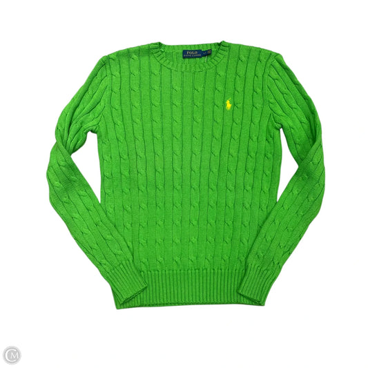 Sweater By Polo Ralph Lauren In Green, Size: S