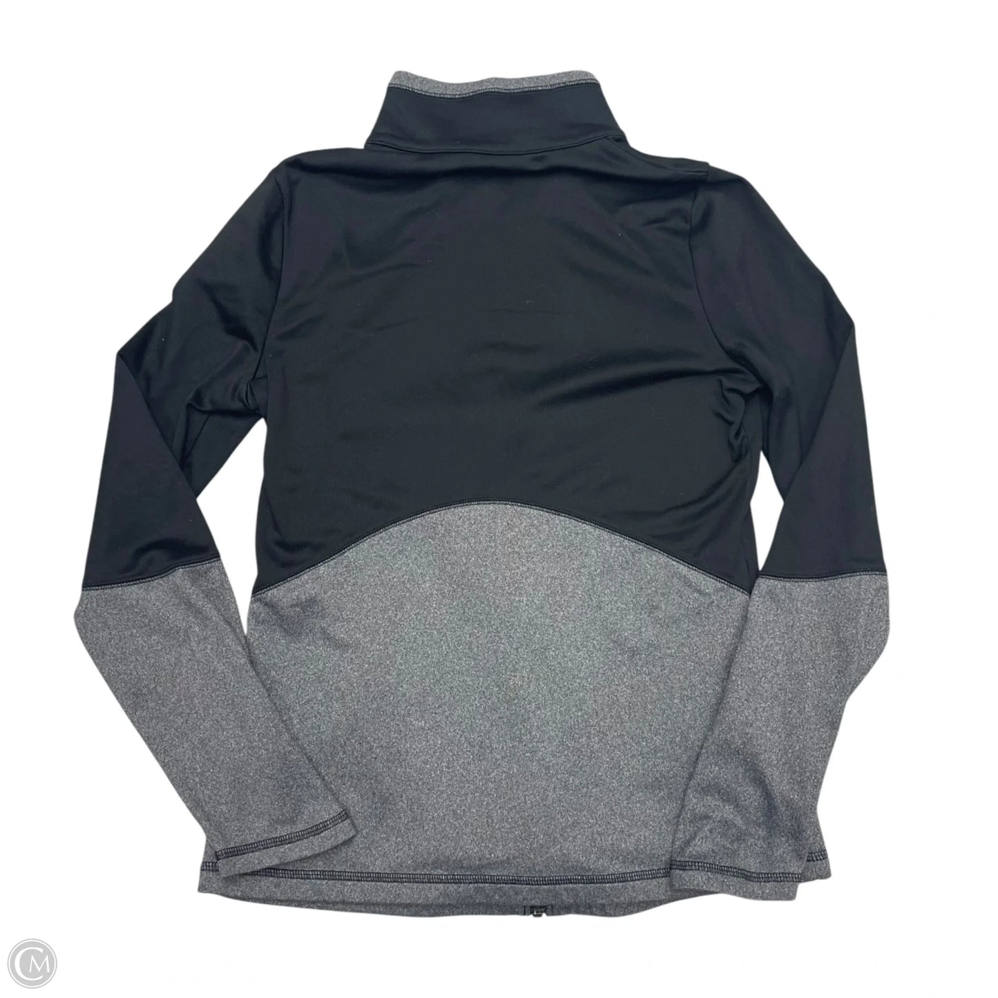Athletic Jacket By The North Face In Black & Grey, Size: S