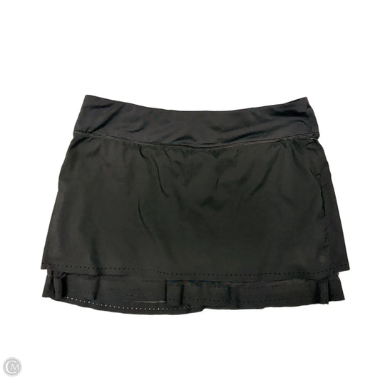 Athletic Skort By Athleta In Black, Size: L