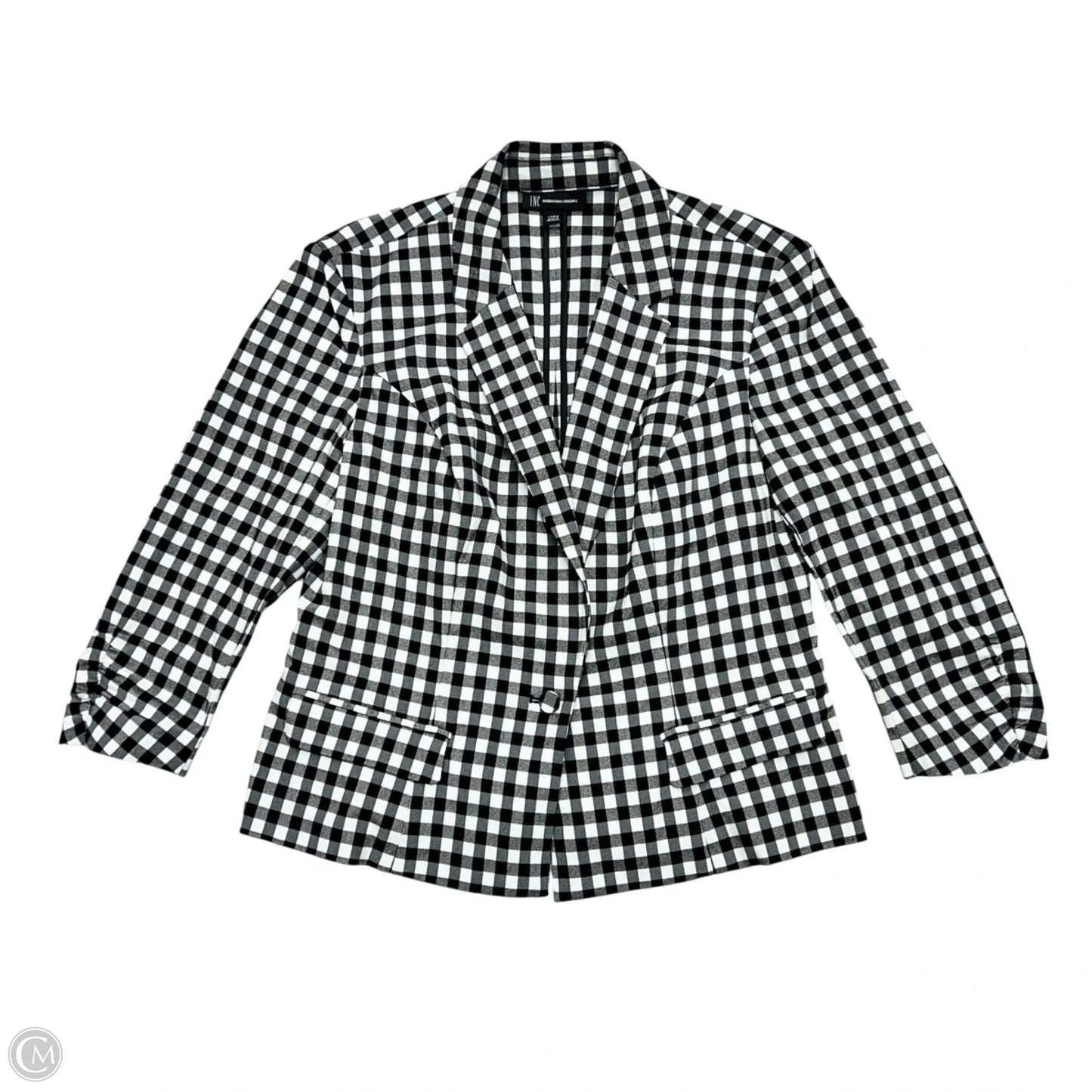 Blazer By Inc In Black & White, Size: L