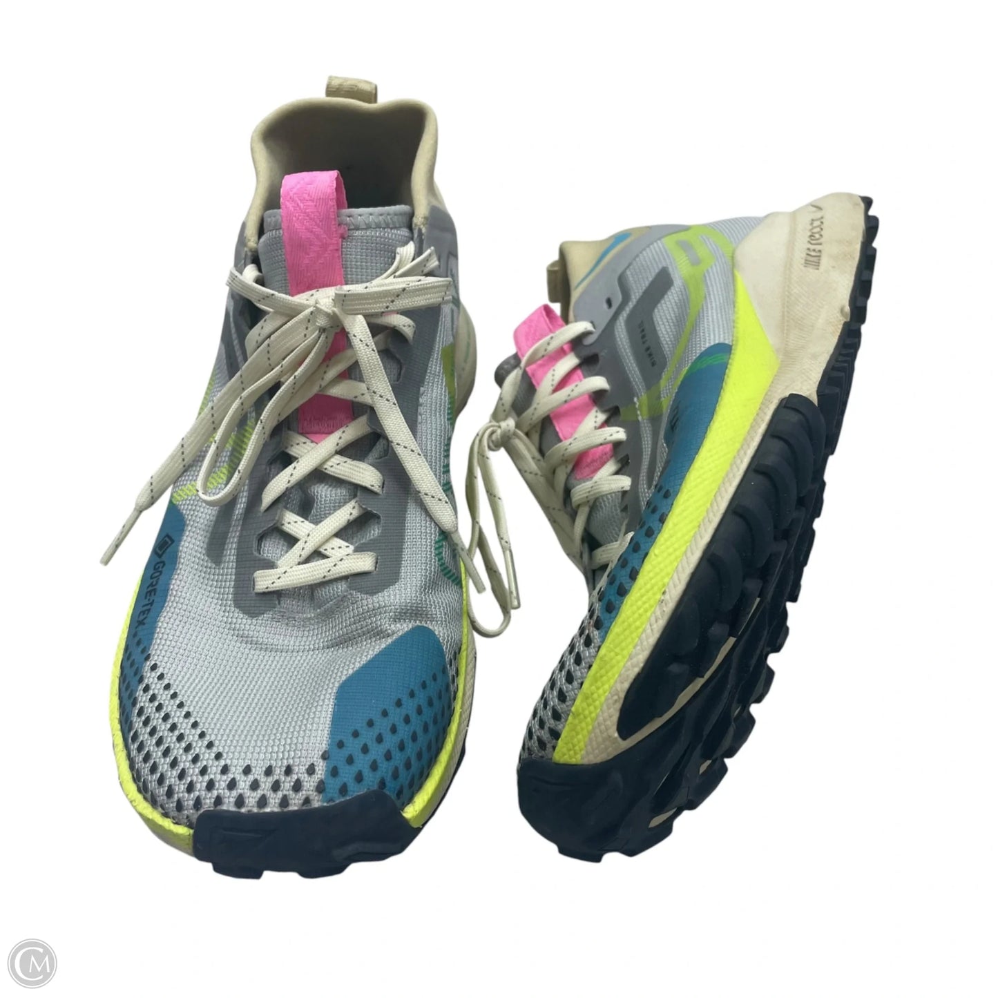 Shoes Athletic By Nike In Blue & Grey, Size: 8