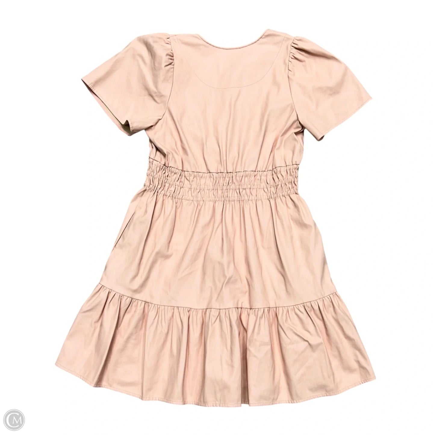 Dress Casual Short By Anthropologie In Pink, Size: M
