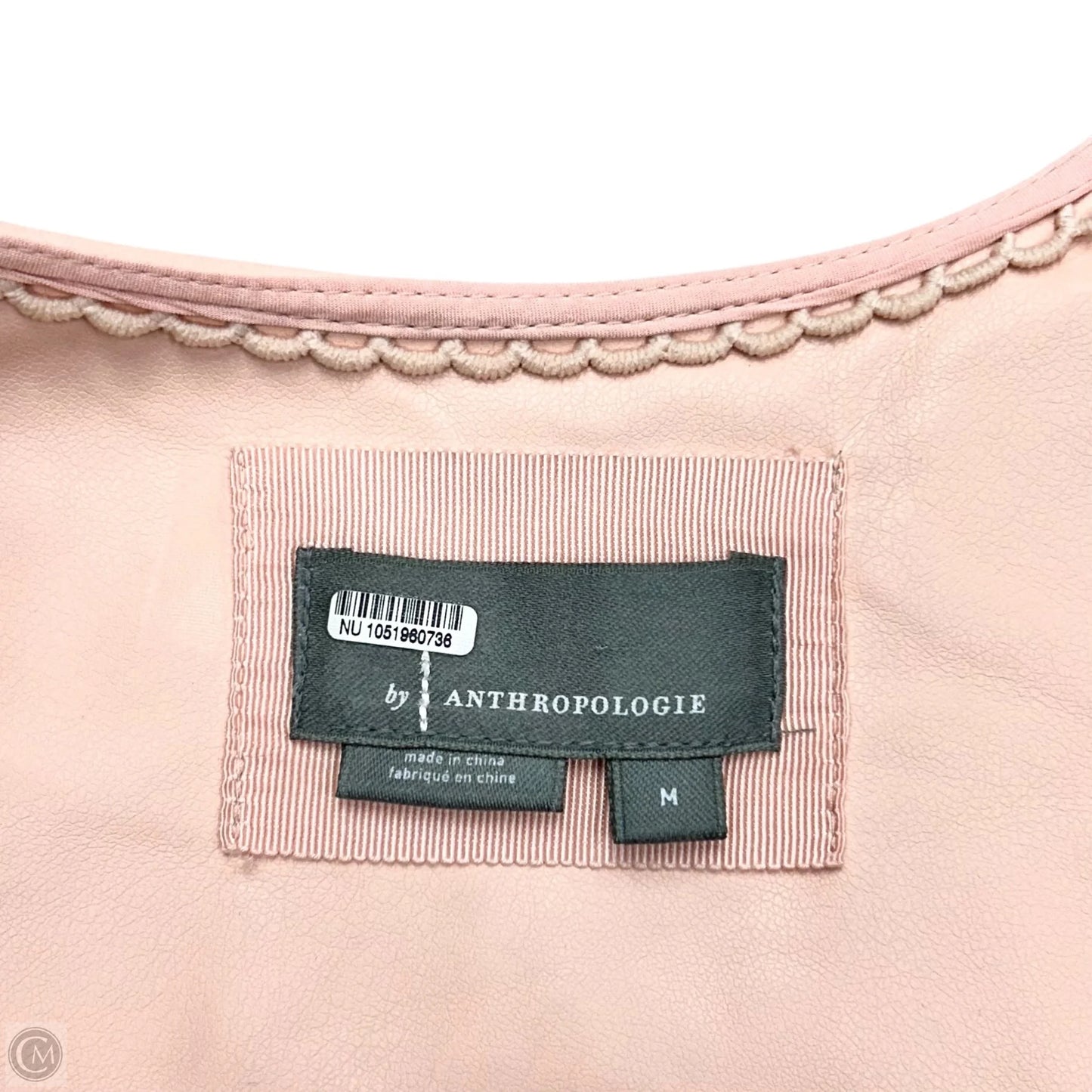 Dress Casual Short By Anthropologie In Pink, Size: M