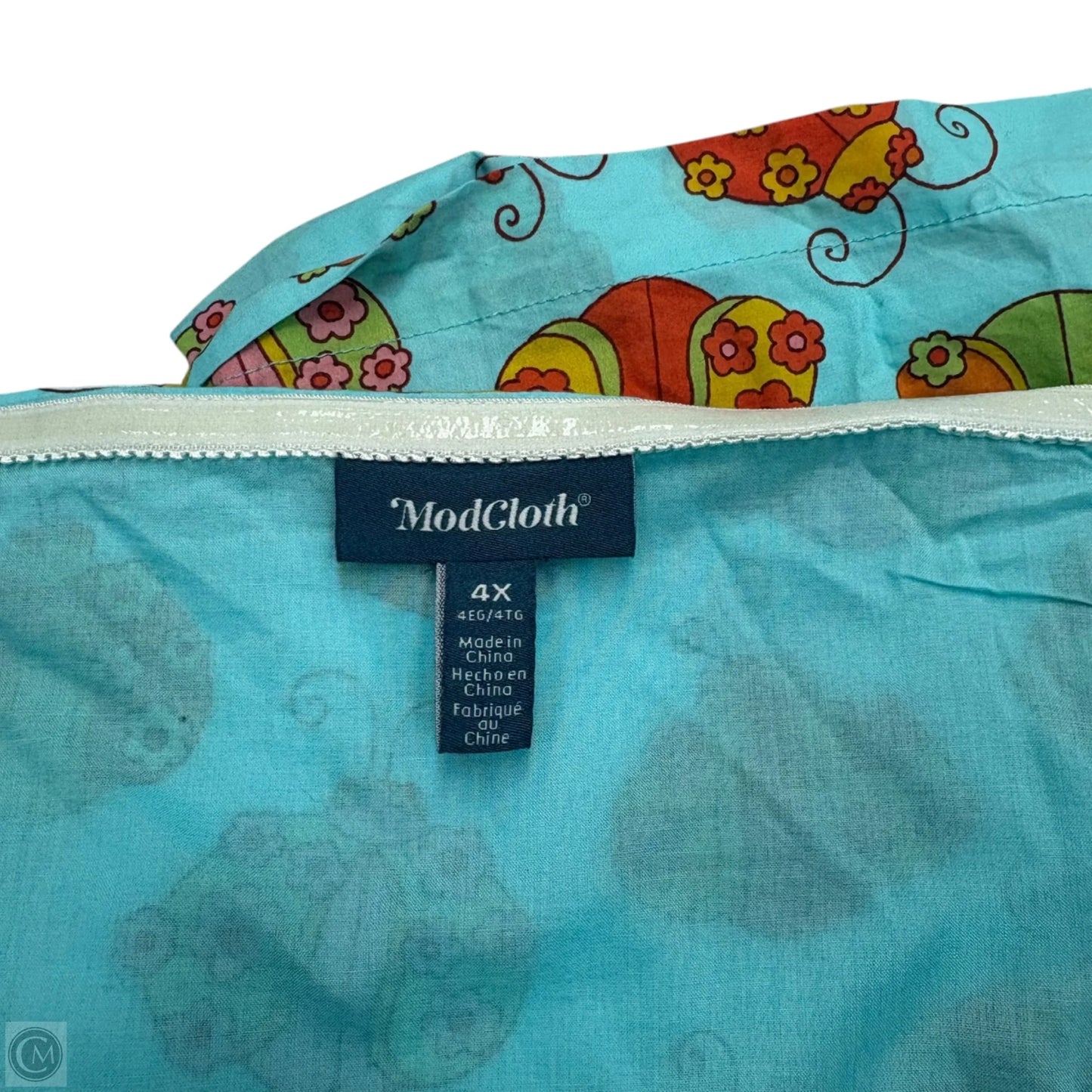 Dress Casual Short By Modcloth In Blue, Size: 4x