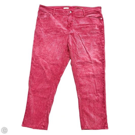 Pants Corduroy By Pilcro In Pink, Size: 20