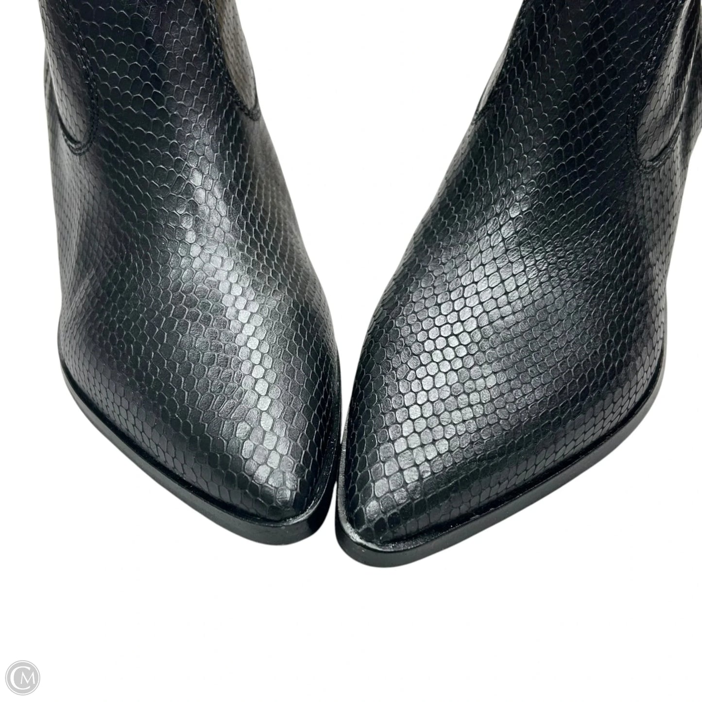 Boots Ankle Heels By Vince Camuto In Black, Size: 9.5