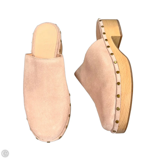 Shoes Heels Block By J. Crew In Pink, Size: 10
