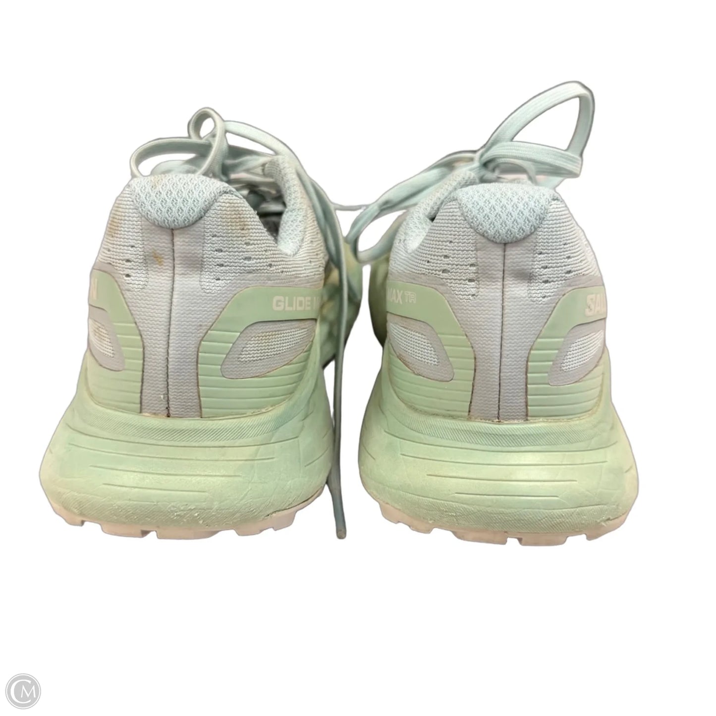 Shoes Athletic By Salomon In Green, Size: 7