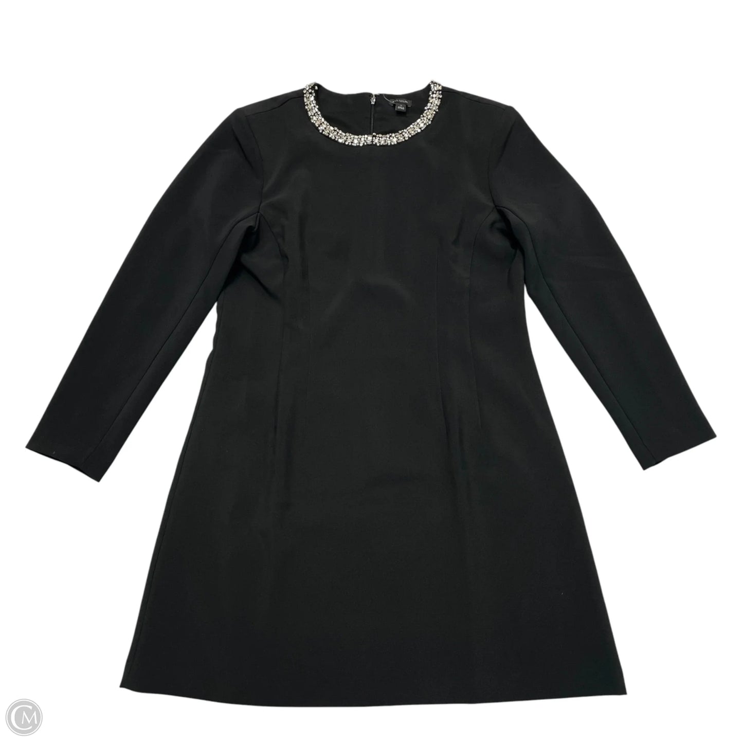 Dress Party Short By Ann Taylor In Black, Size: L