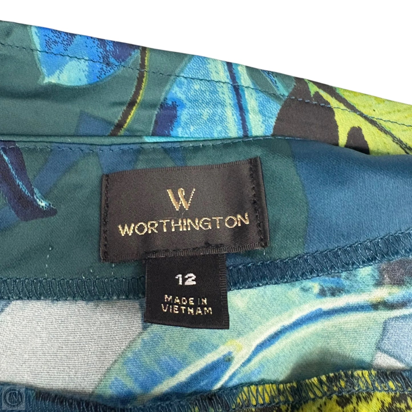 Skirt Midi By Worthington In Teal, Size: 12