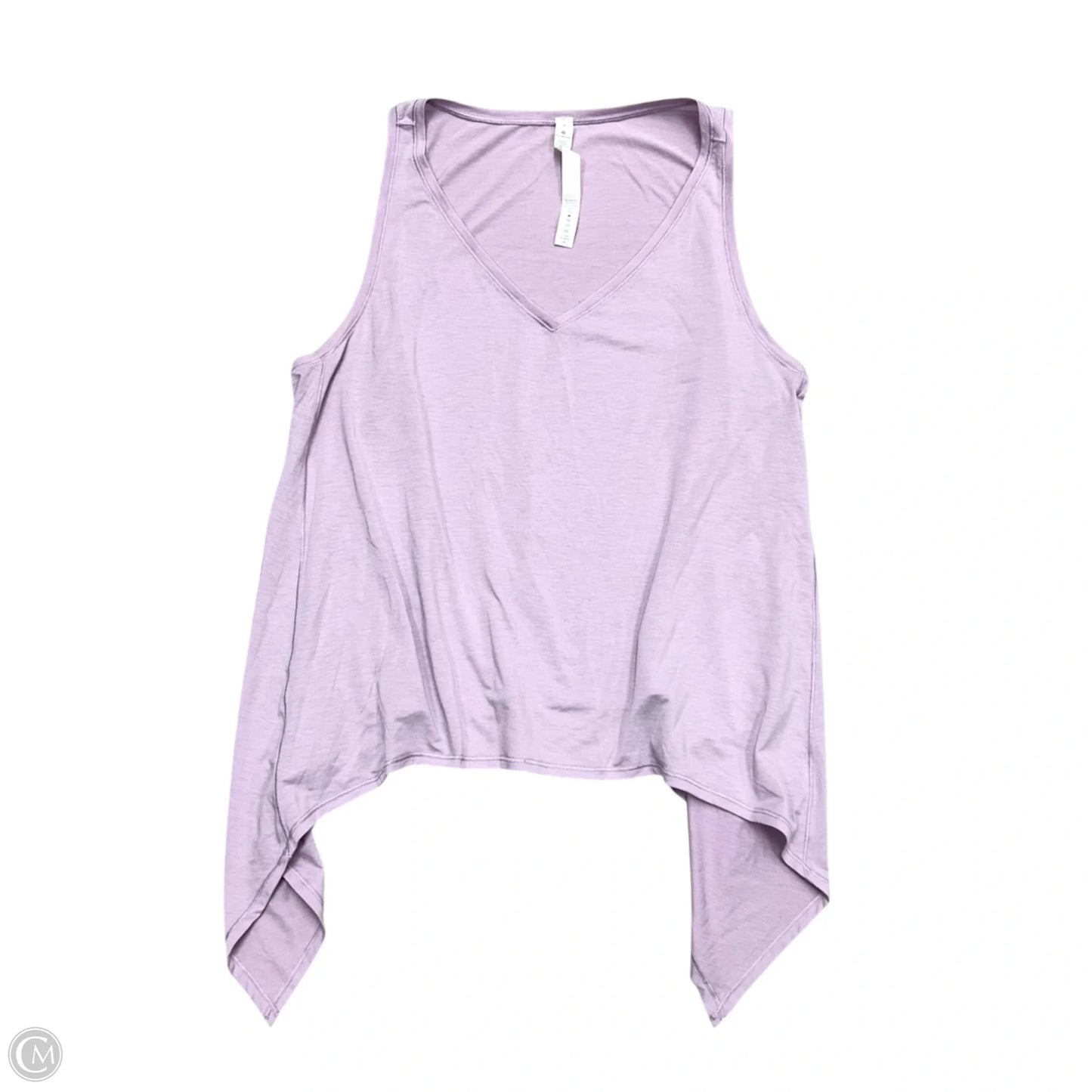 Athletic Tank Top By Lululemon In Purple, Size: M