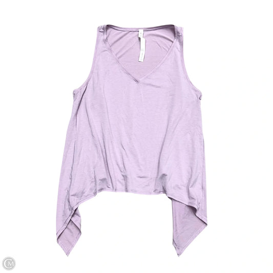 Athletic Tank Top By Lululemon In Purple, Size: M