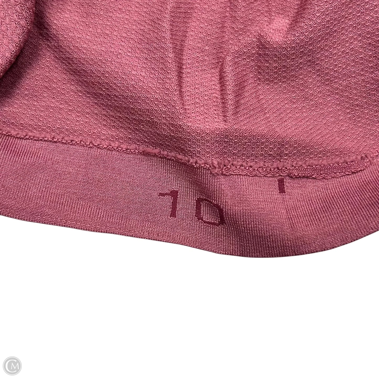 Athletic Top Long Sleeve By Lululemon In Mauve, Size: M