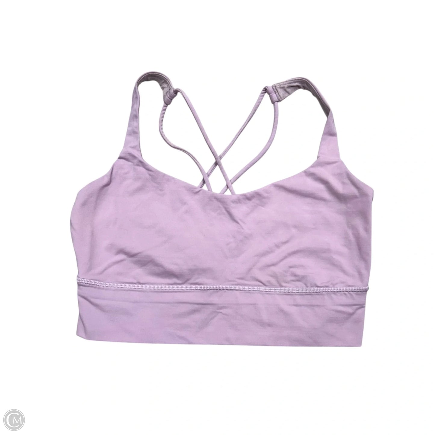 Athletic Bra By Lululemon In Purple, Size: M