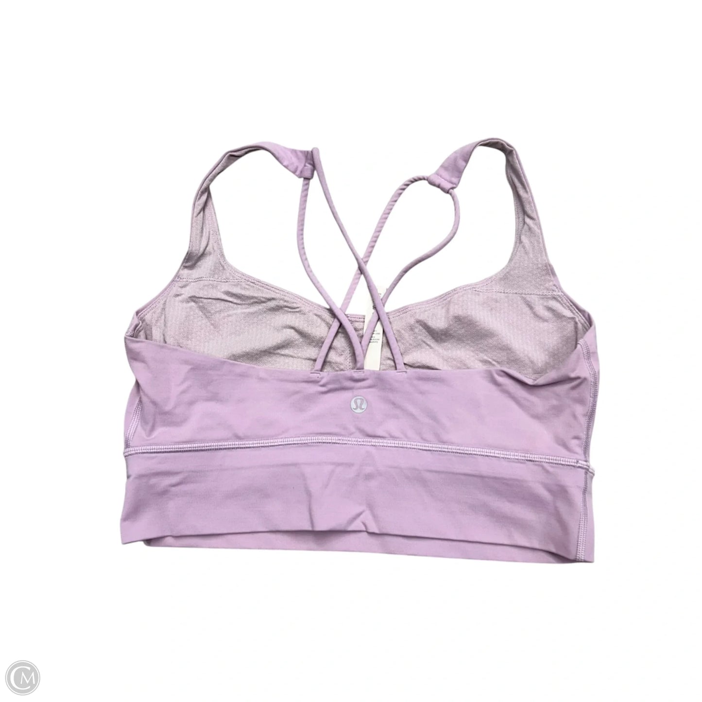Athletic Bra By Lululemon In Purple, Size: M