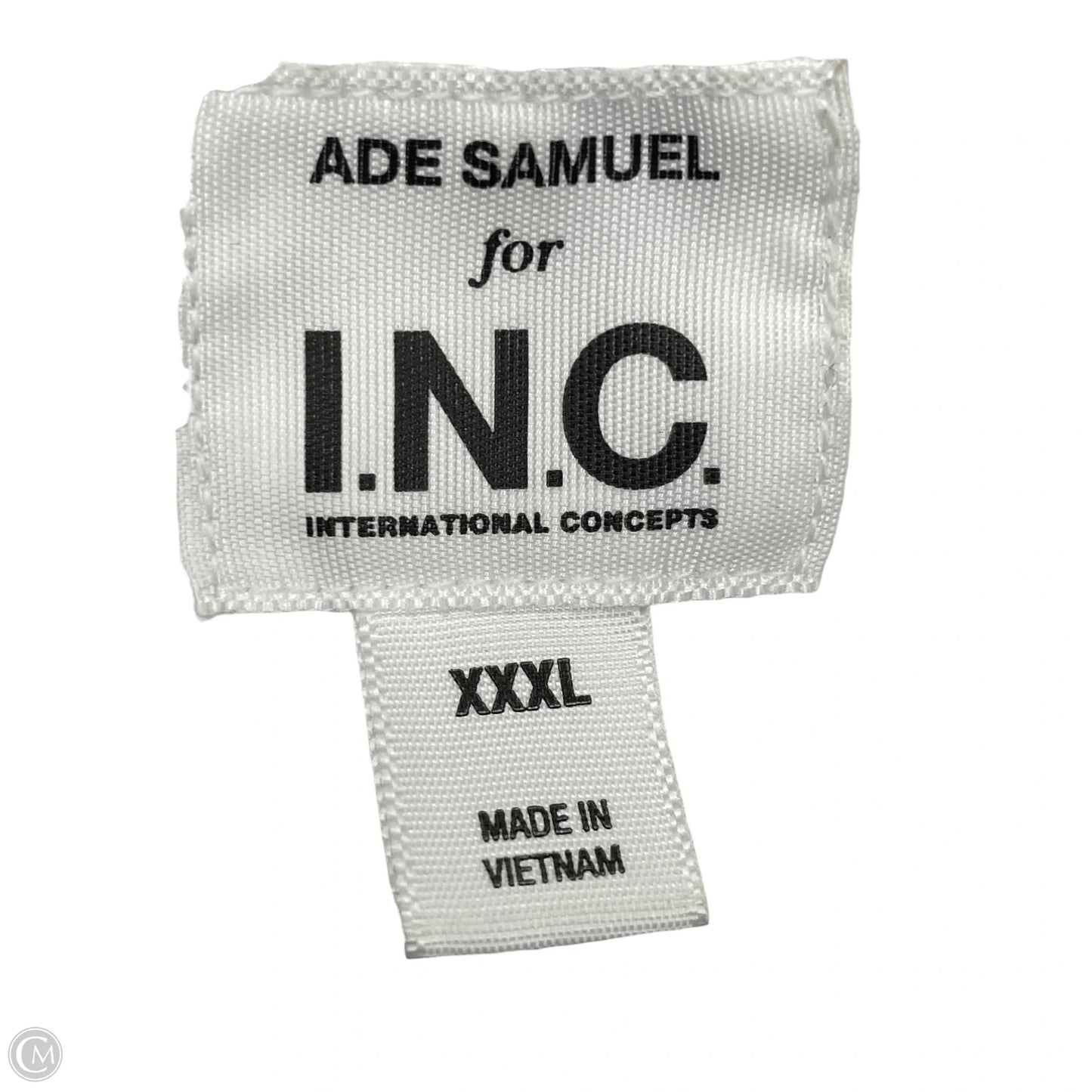 Jacket Other By Inc In Blue & White, Size: 3x