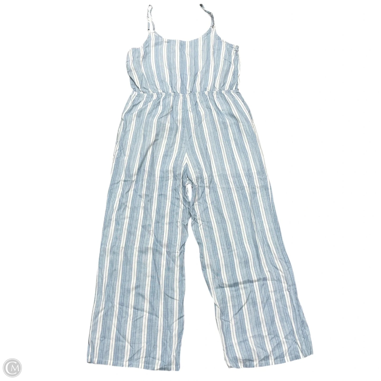 Jumpsuit By Dizzy Lizzy In Blue & White, Size: L