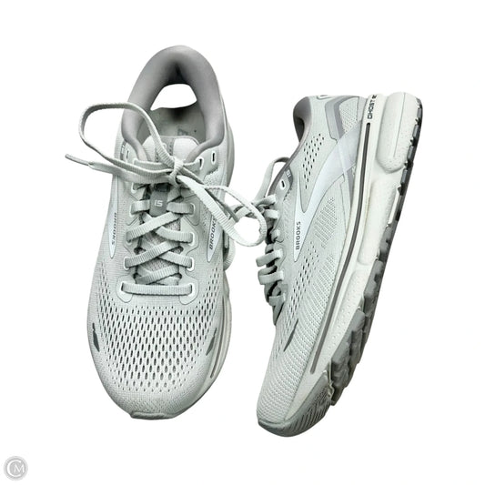 Shoes Athletic By Brooks In Grey, Size: 7.5