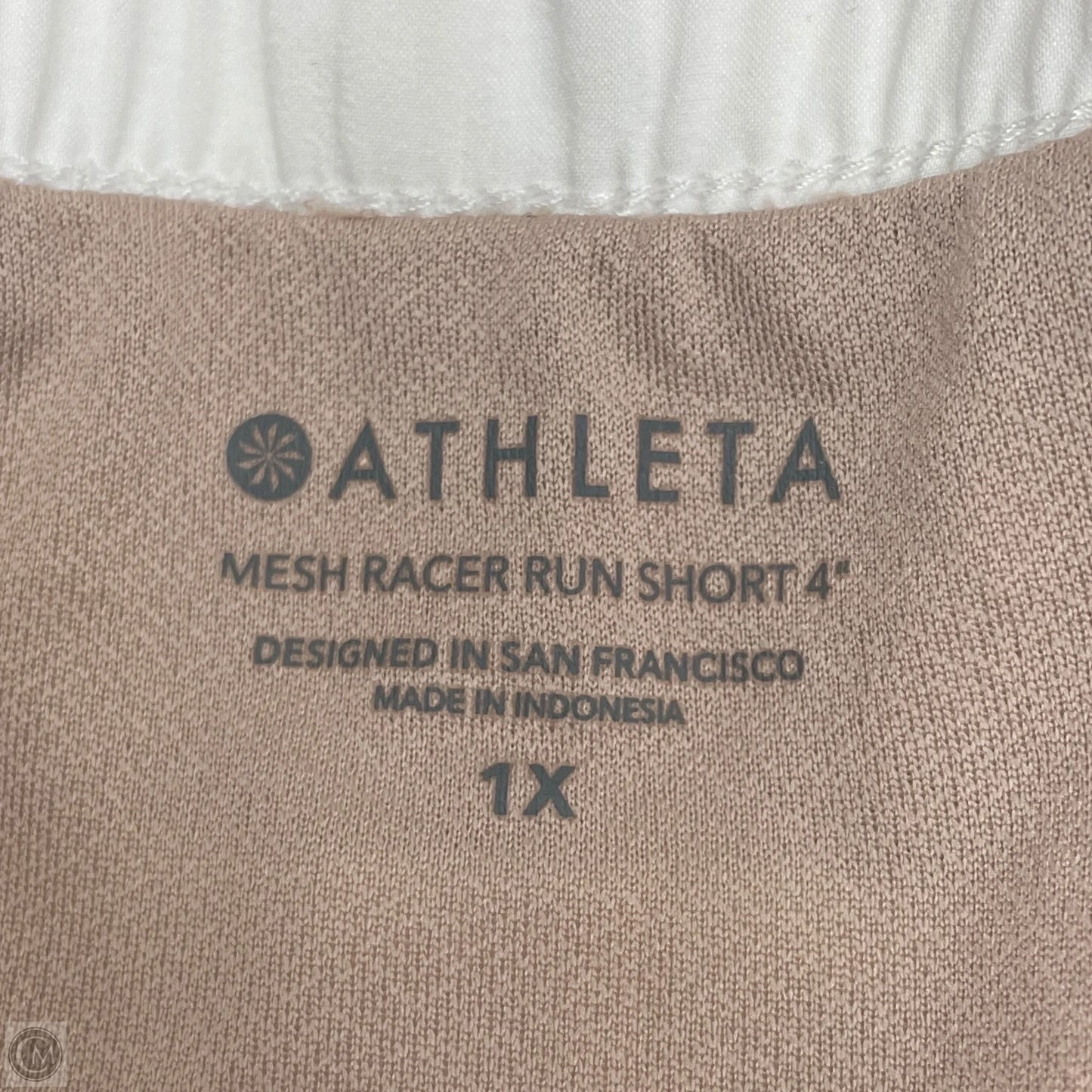 Athletic Shorts By Athleta In White, Size: 1x