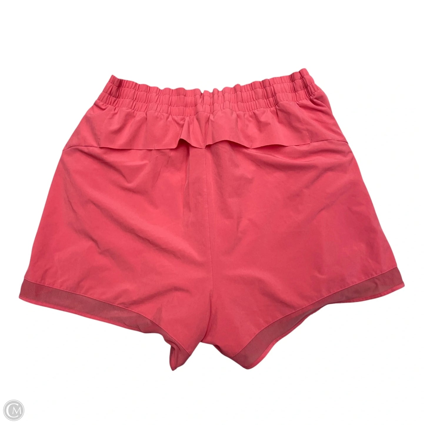 Athletic Shorts By Athleta In Pink, Size: 1x