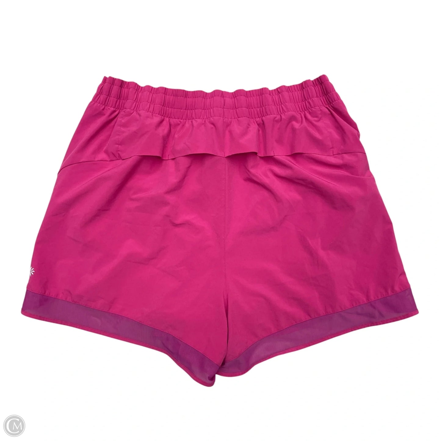 Athletic Shorts By Athleta In Pink, Size: 1x