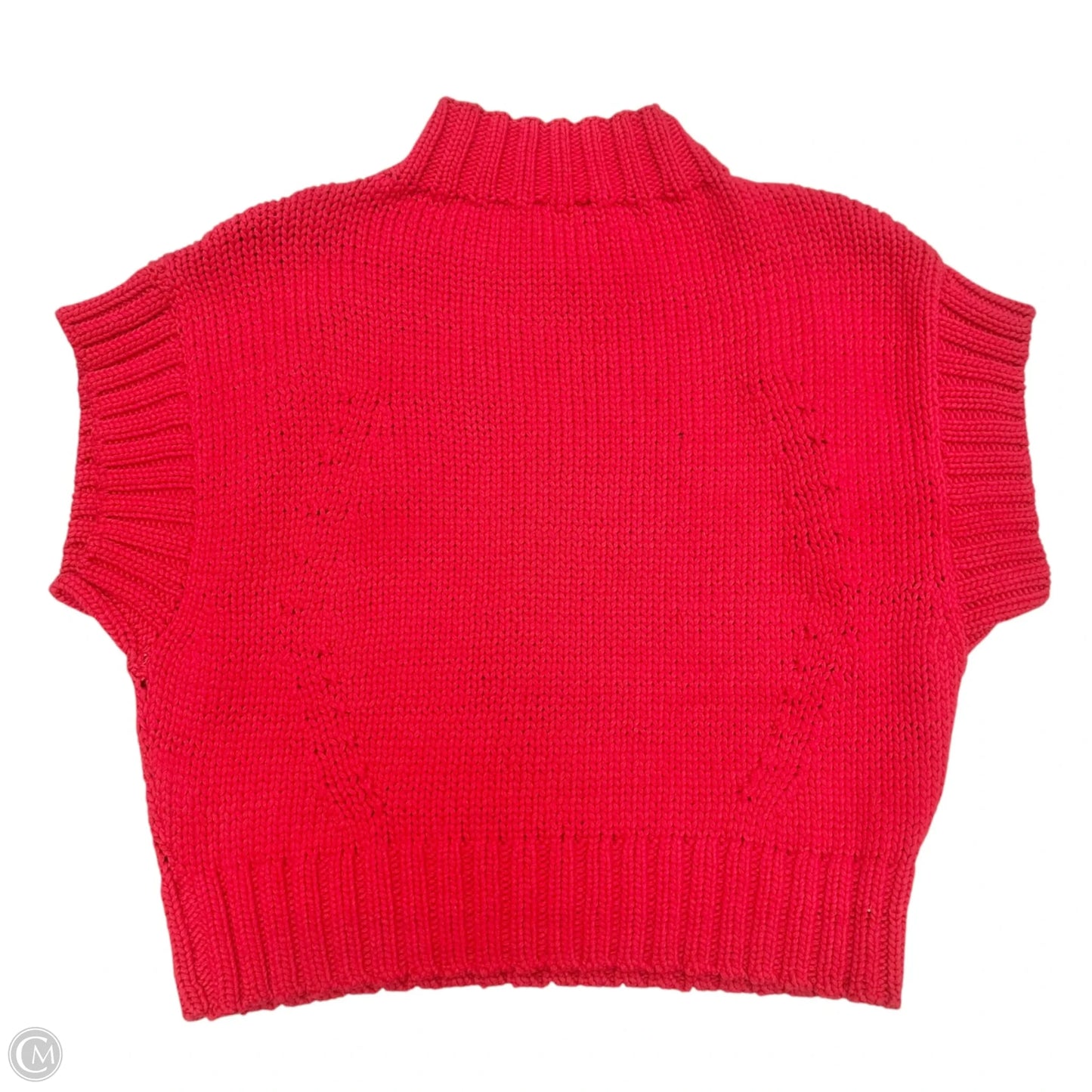 Sweater Short Sleeve By Maeve In Red, Size: Xs