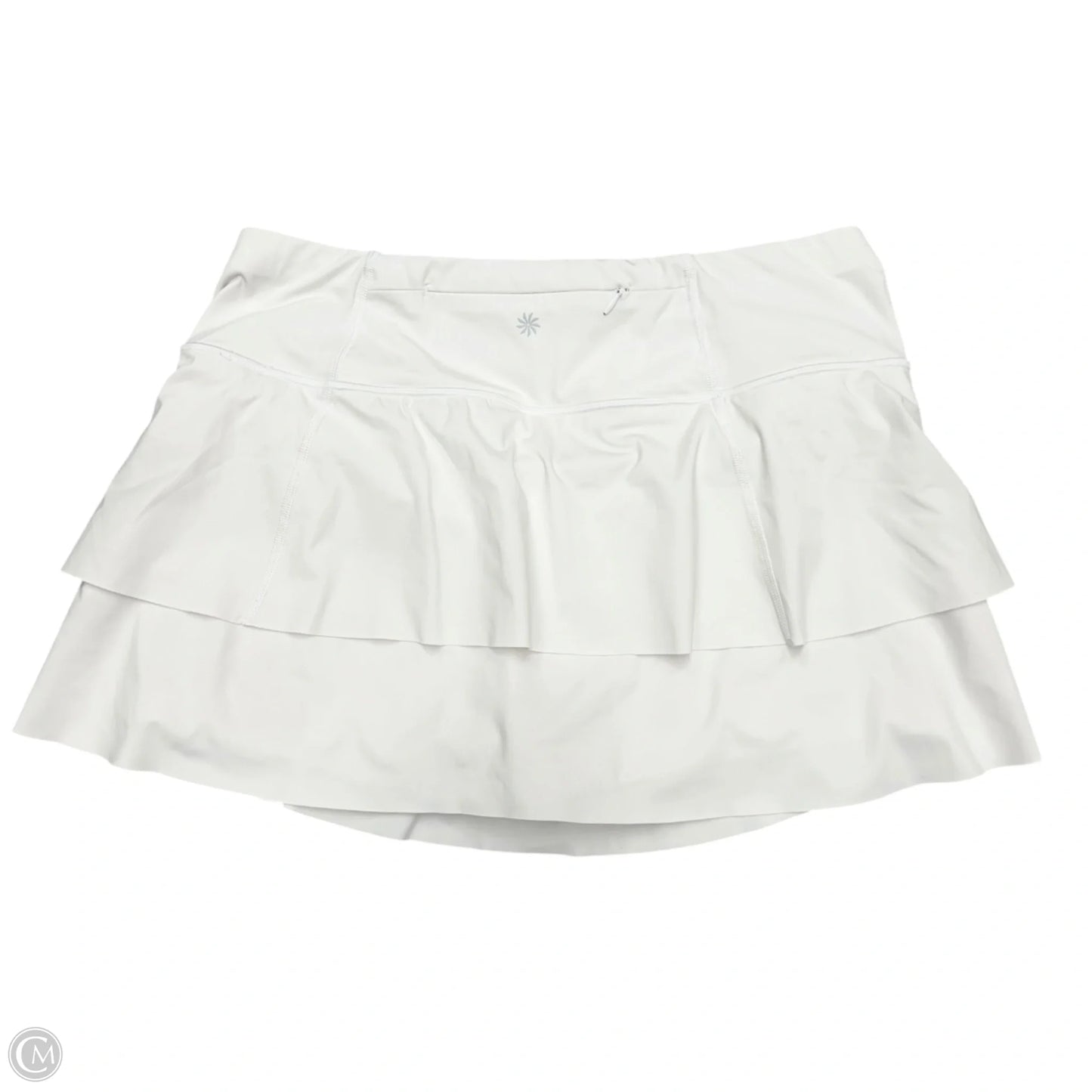 Athletic Skort By Athleta In White, Size: L