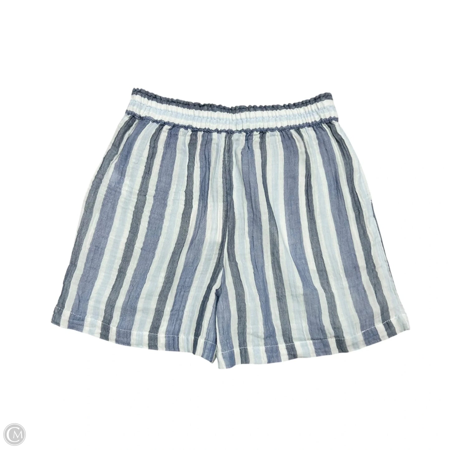 Shorts By Beachlunchlounge In Blue & White, Size: S