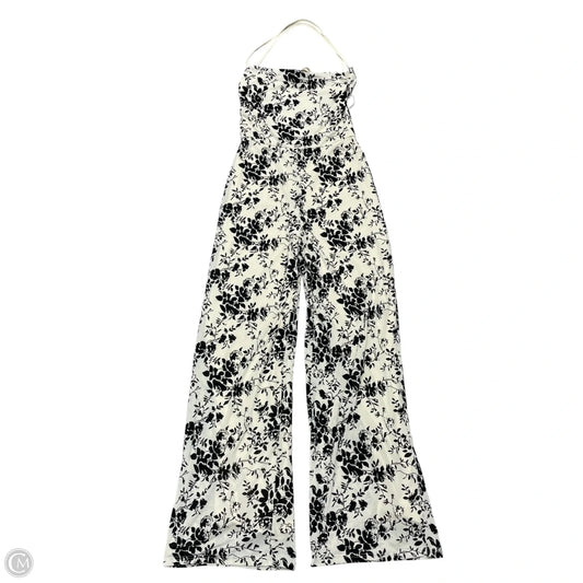 Jumpsuit By Fashion Nova In Black & Cream, Size: M