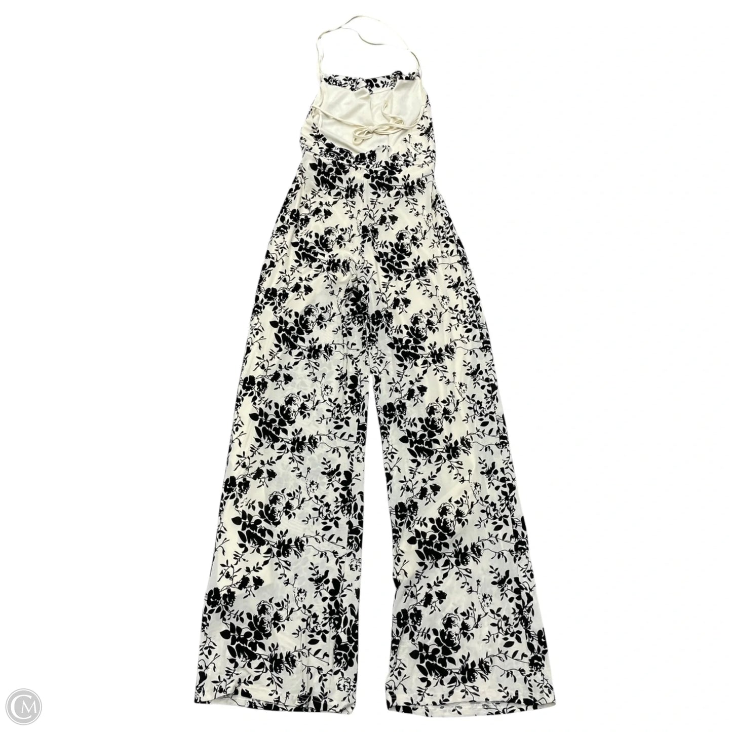 Jumpsuit By Fashion Nova In Black & Cream, Size: M