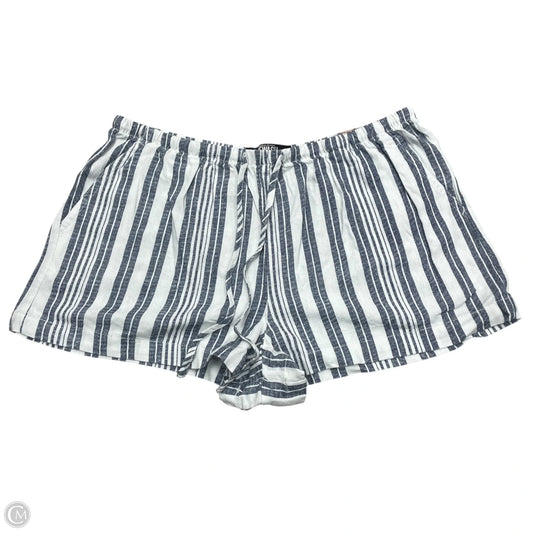 Shorts By Rewash In Blue & White, Size: L