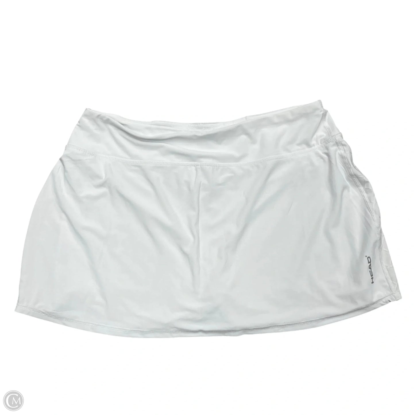 Athletic Skort By Head In White, Size: Xl