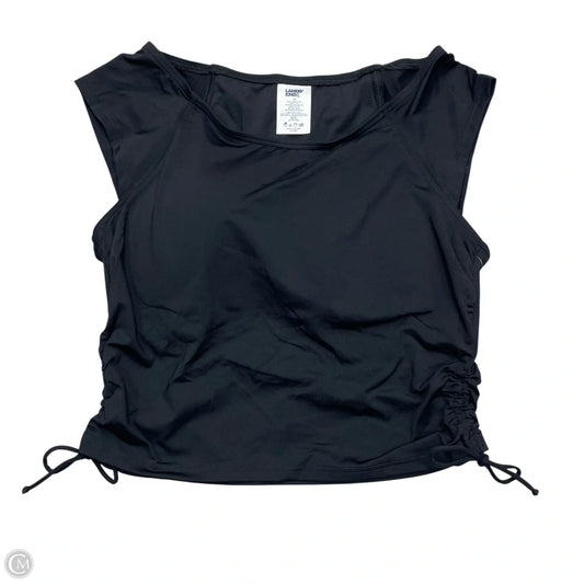 Swimsuit Top By Lands End In Black, Size: M