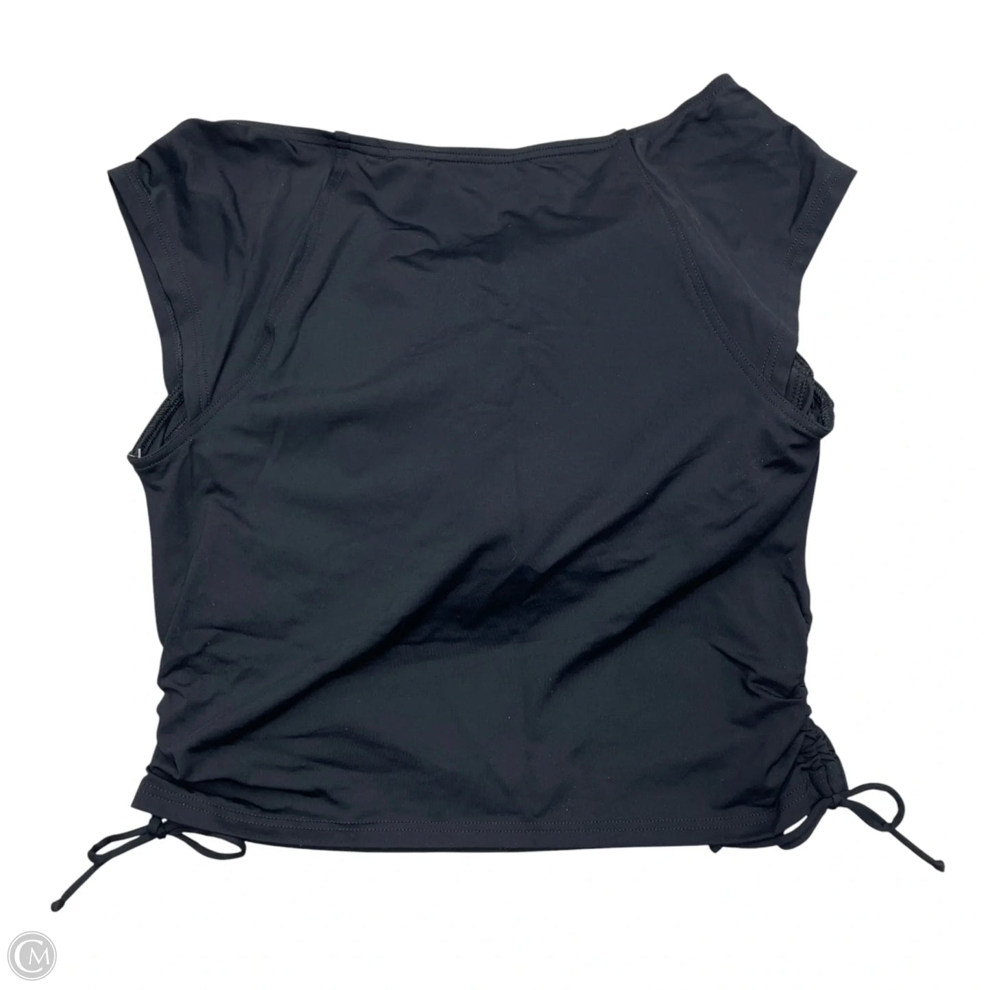 Swimsuit Top By Lands End In Black, Size: M