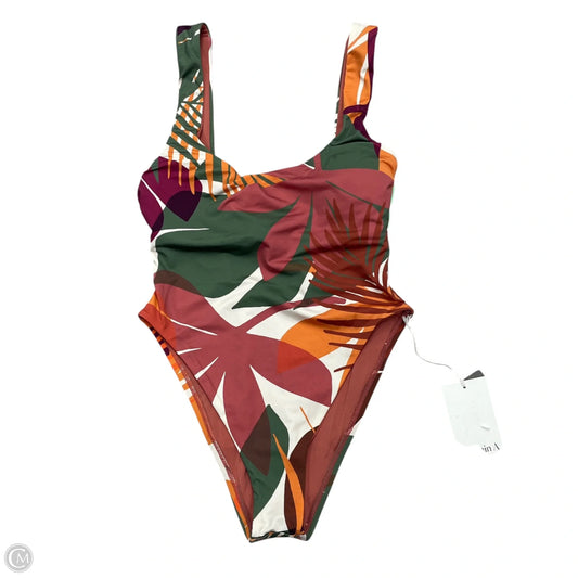 Swimsuit By Vitamin A In Tropical Print, Size: Xs