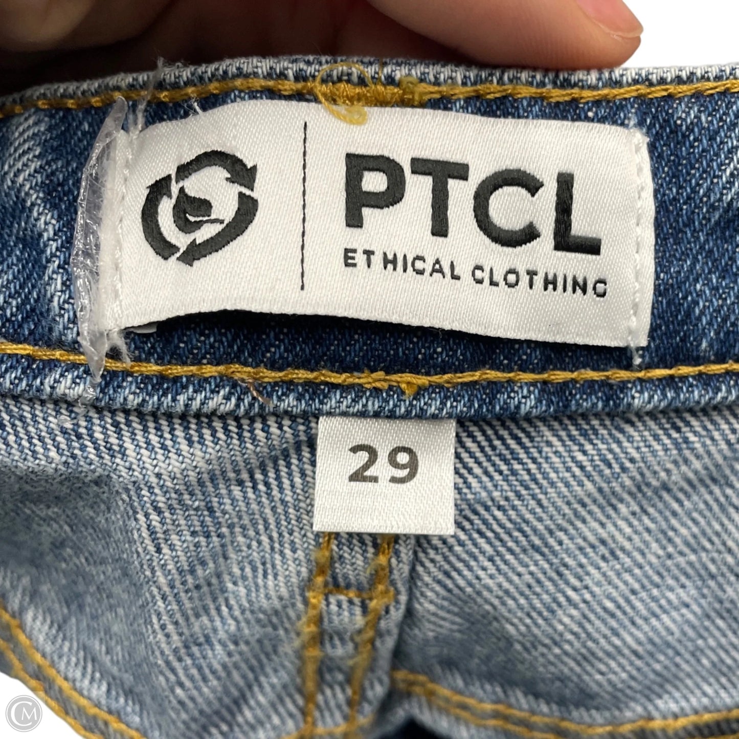 Jeans Straight By Clothes Mentor In Blue Denim, Size: 8