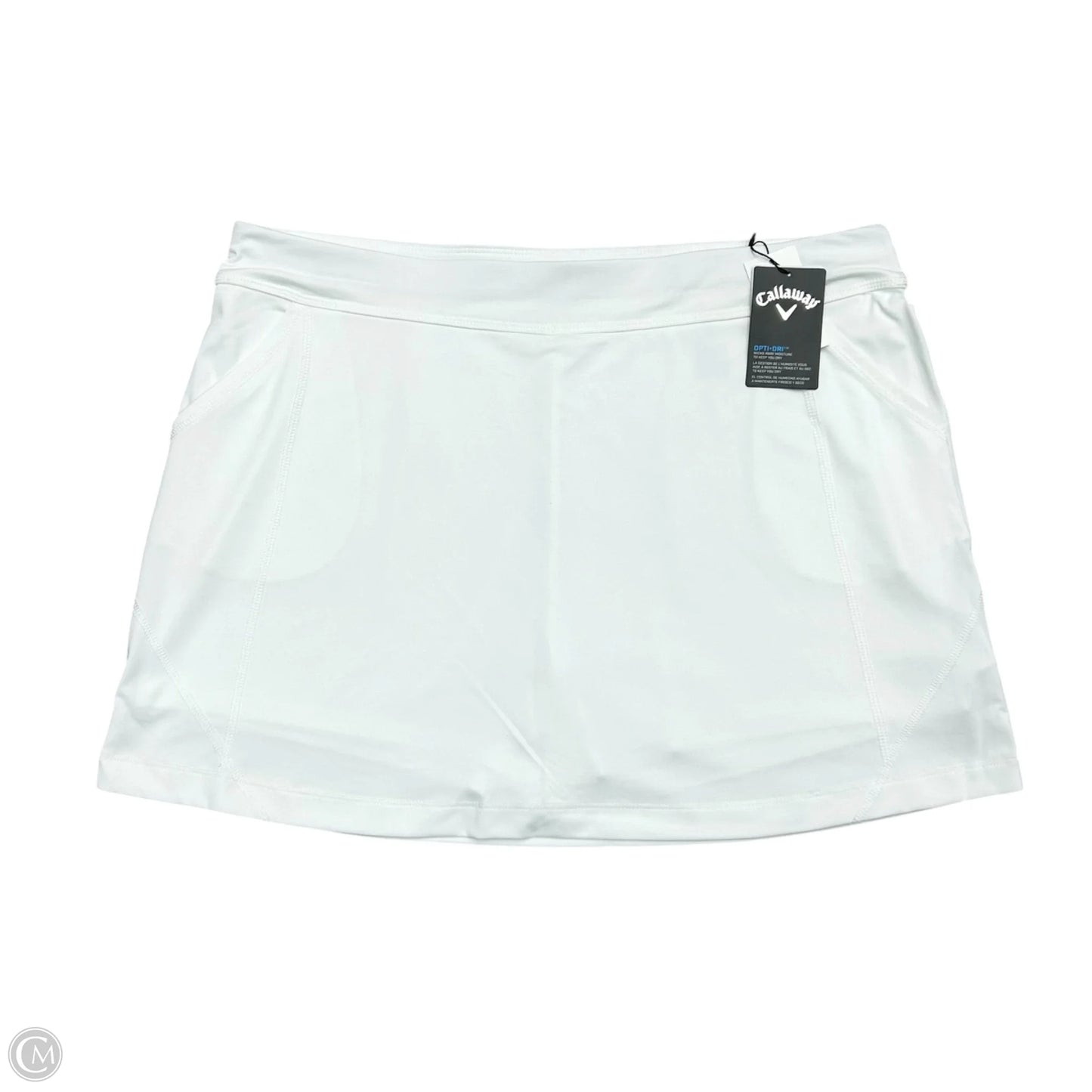 Athletic Skort By Callaway In White, Size: Xl