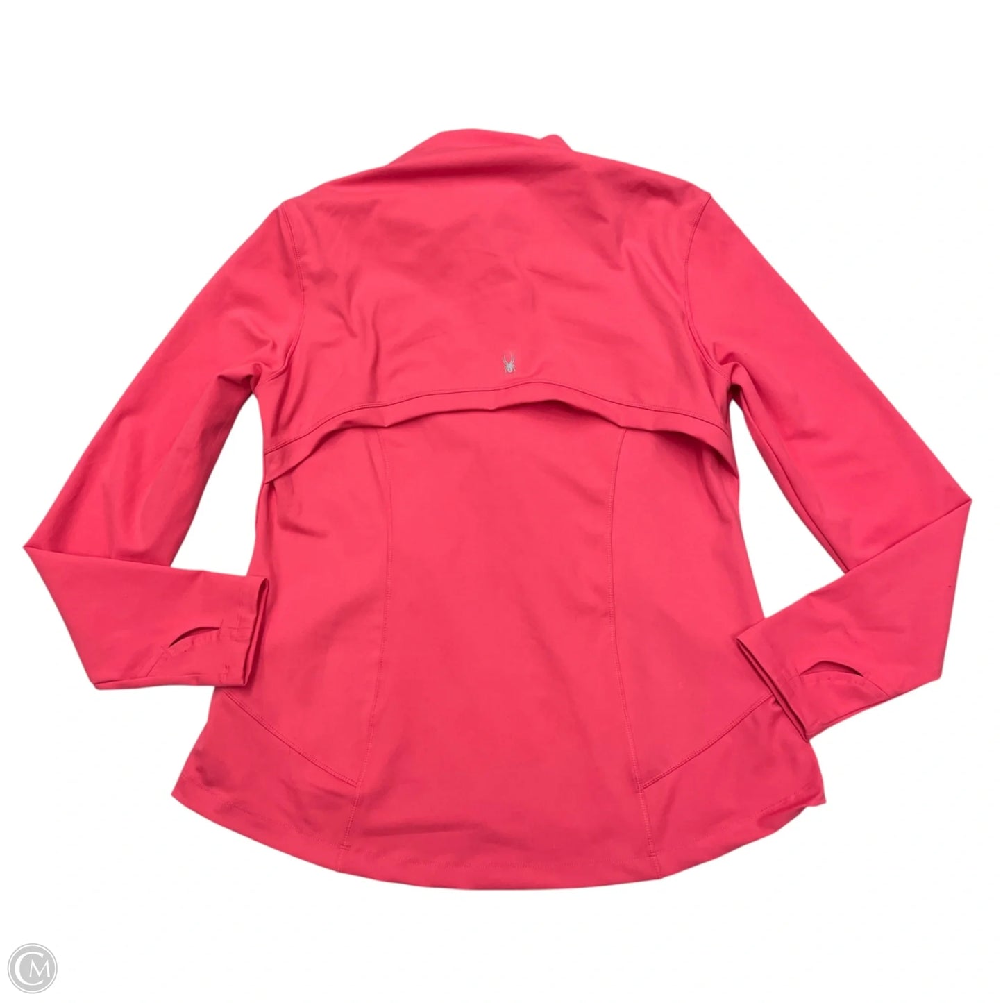 Athletic Jacket By Spyder In Pink, Size: Xl