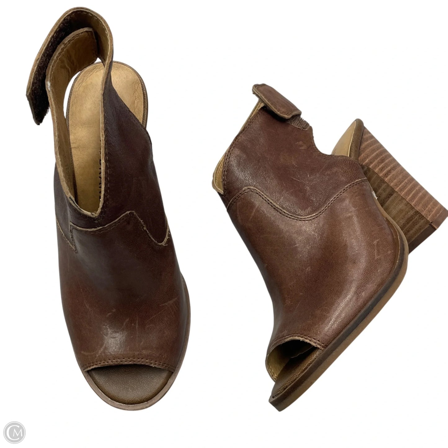 Shoes Heels Block By Lucky Brand In Brown, Size: 5.5