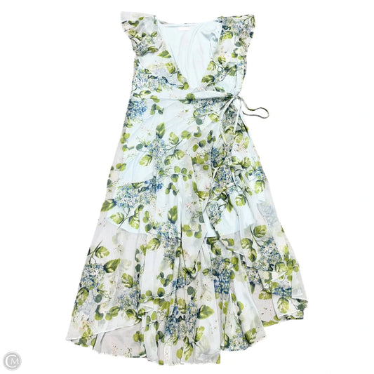 Dress Party Long By Lc Lauren Conrad In Blue & Green, Size: 2x