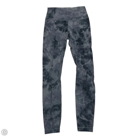 Athletic Leggings By Lululemon In Grey, Size: S