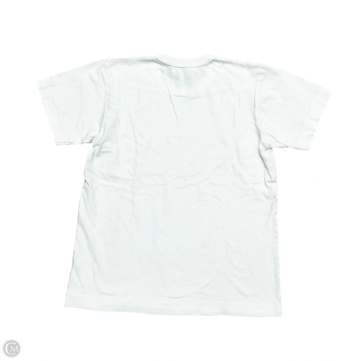 Top Short Sleeve By Comme Des Garçons In White, Size: M