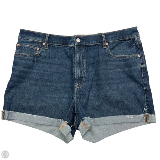 Shorts By American Eagle In Blue Denim, Size: 16