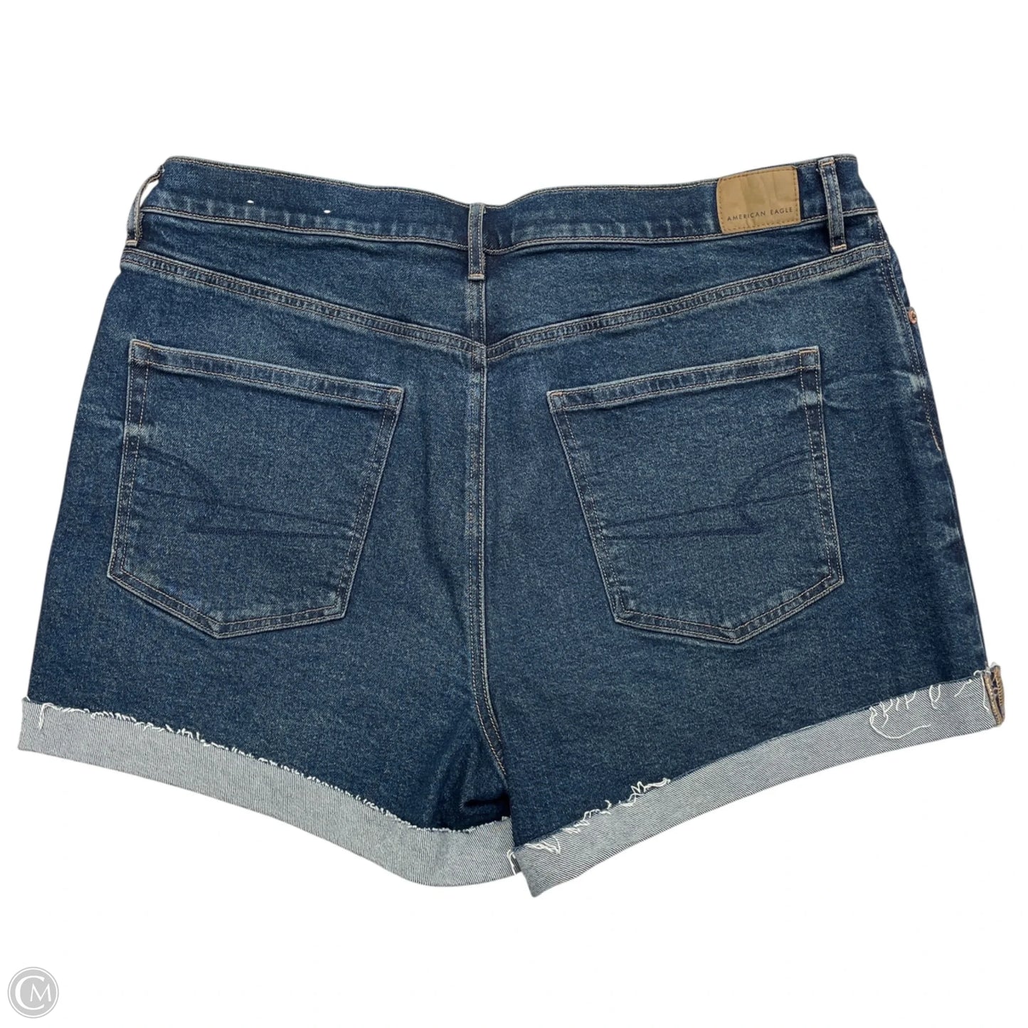 Shorts By American Eagle In Blue Denim, Size: 16