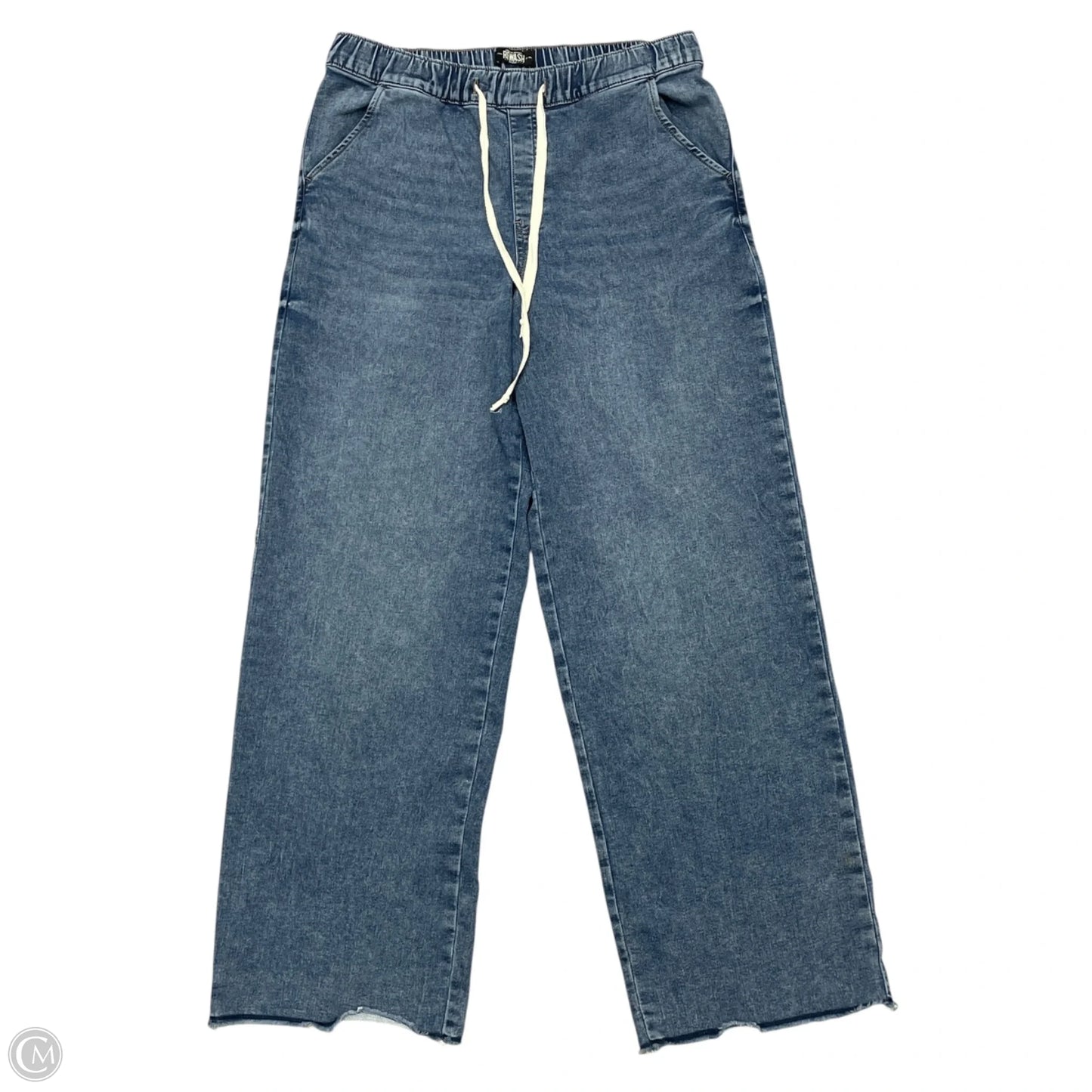 Jeans Wide Leg By Rewash In Blue Denim, Size: Xl