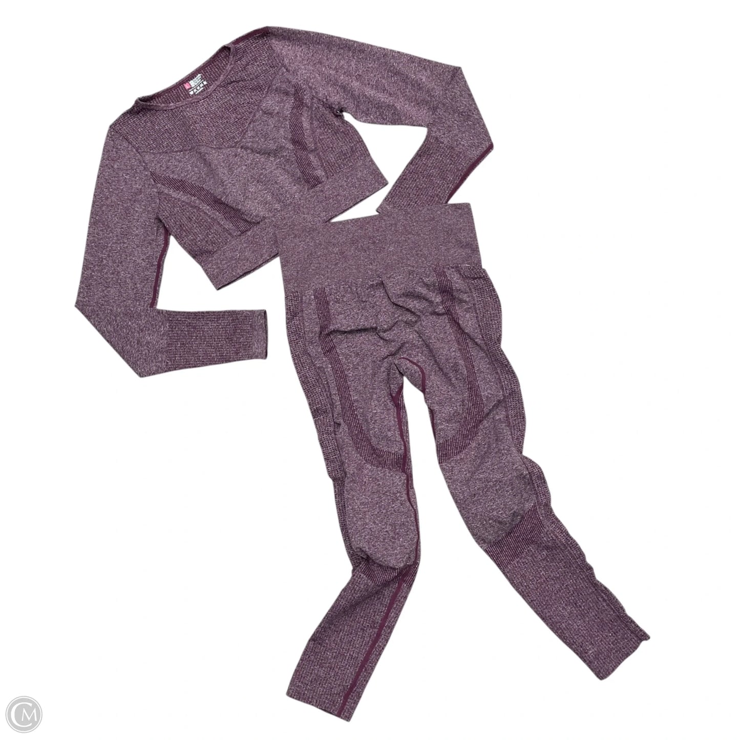 Athletic Pants 2pc In Maroon, Size: L