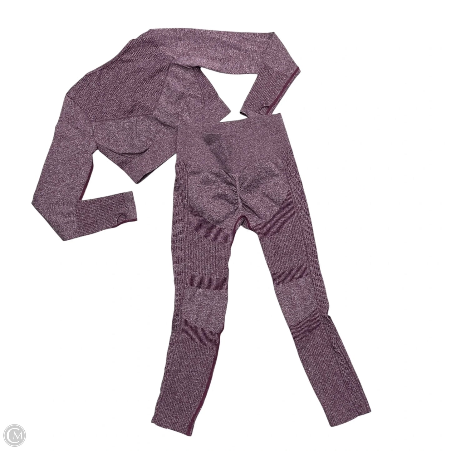 Athletic Pants 2pc In Maroon, Size: L