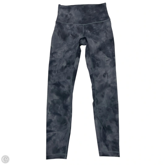 Athletic Leggings By Lululemon In Grey, Size: S